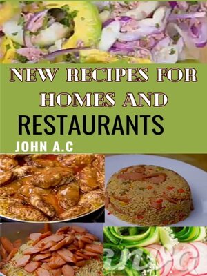 cover image of NEW RECIPES FOR HOMES AND RESTAURANTS